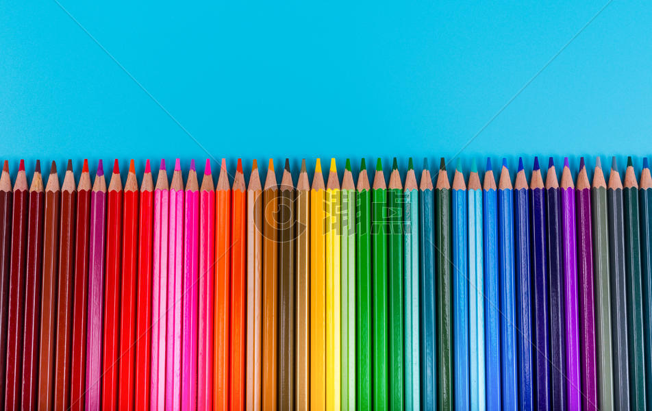 彩色铅笔创意组合图片素材免费下载