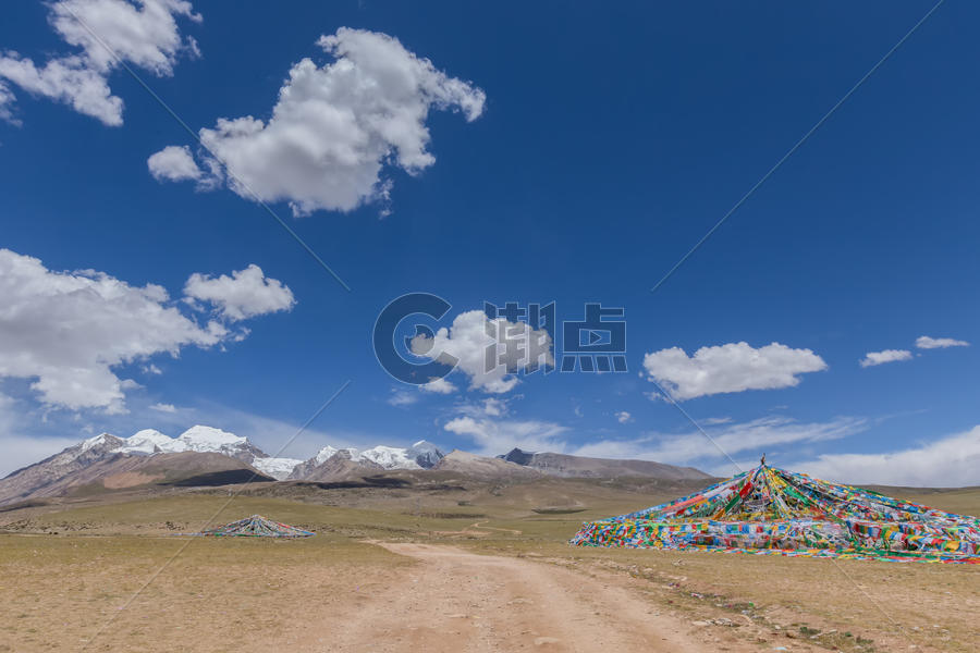 青藏线越野车道路背景图图片素材免费下载