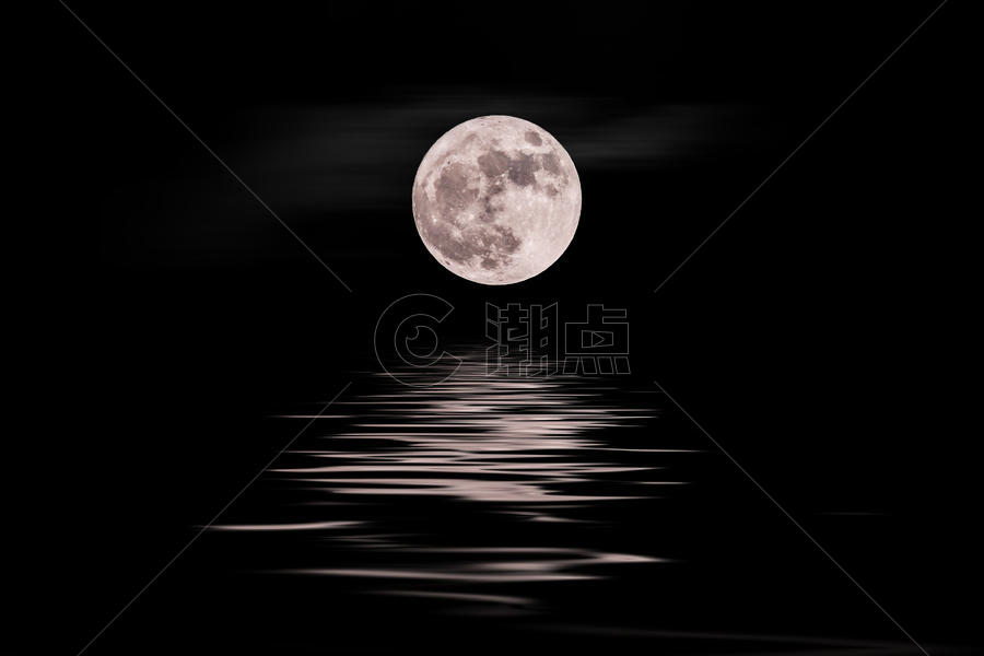 青海湖月夜图片素材免费下载