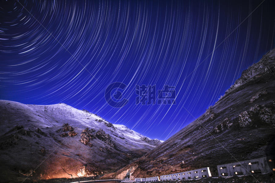 青海湖星空图片素材免费下载