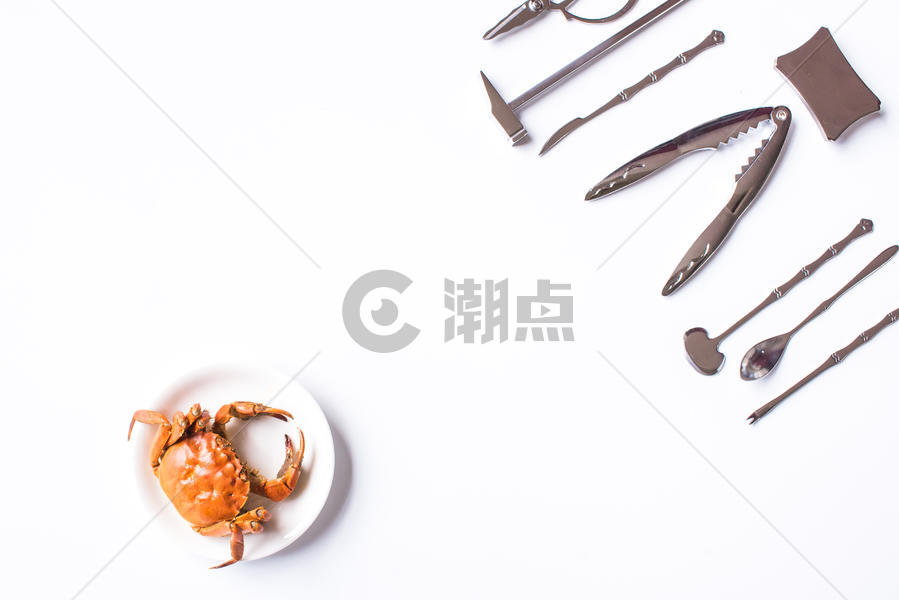 传统秋天美食大闸蟹图片素材免费下载
