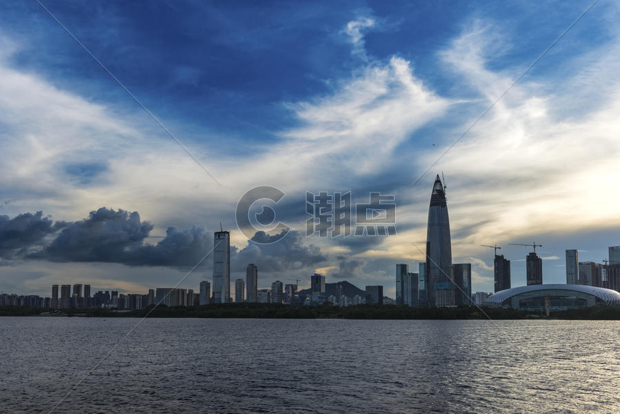 深圳湾风云图片素材免费下载