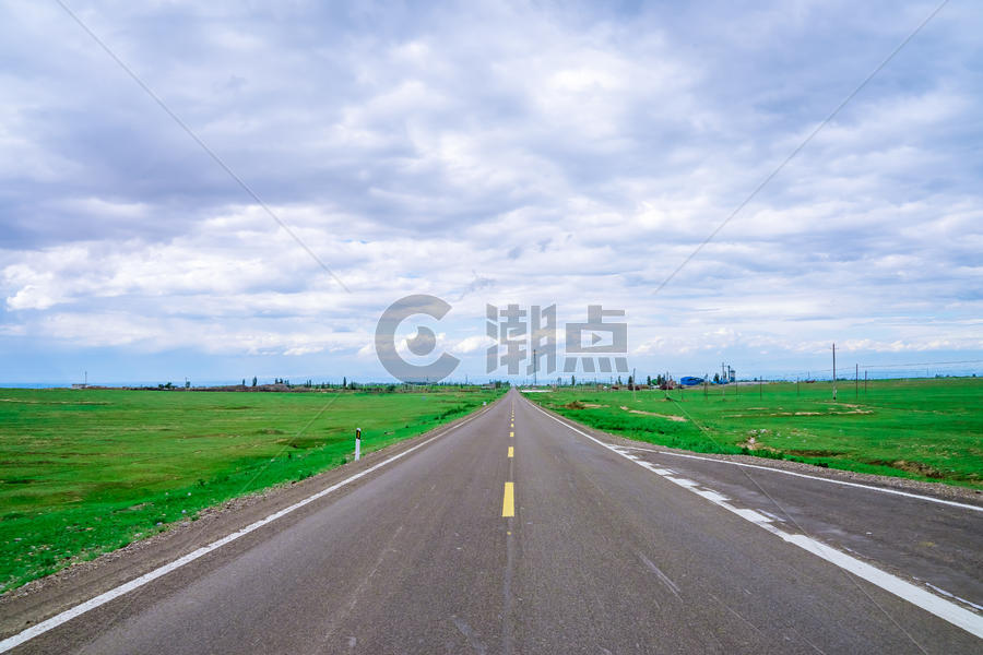 新疆公路连霍高速图片素材免费下载