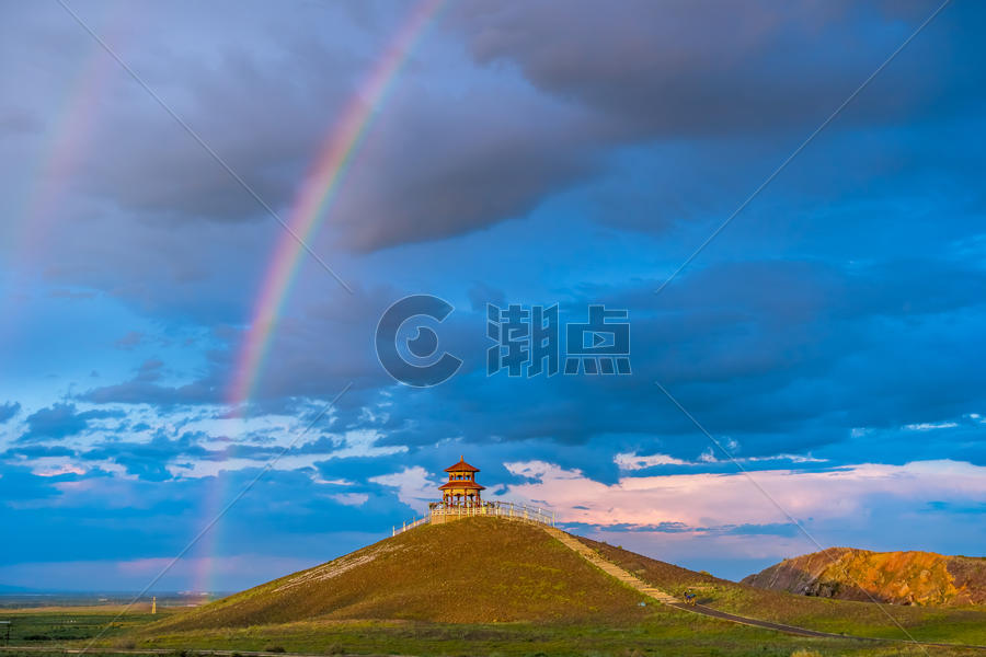 新疆草原自然风光图片素材免费下载