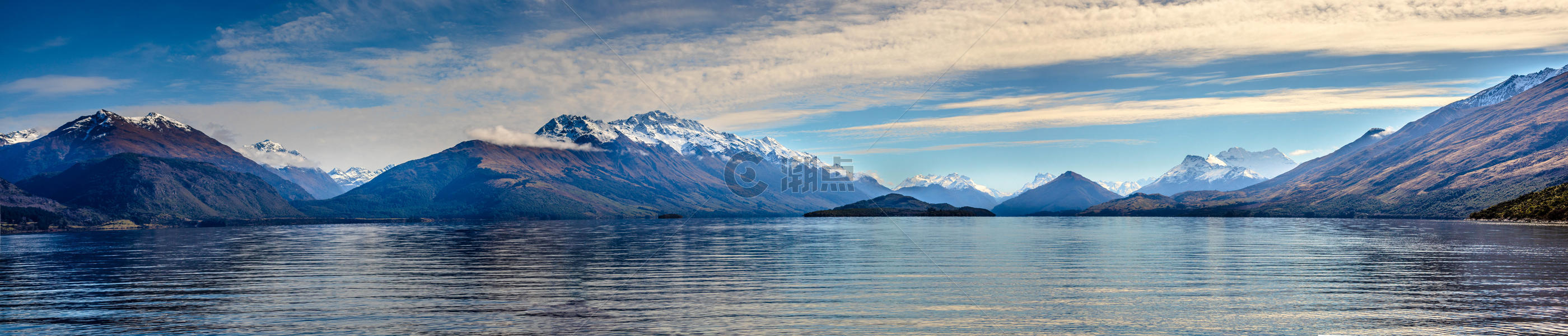 新西兰瓦卡蒂普湖图片素材免费下载