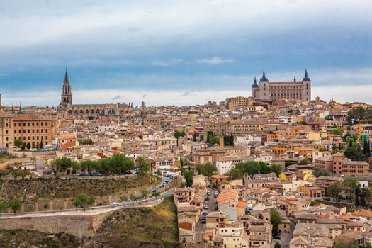 西班牙托莱多古城图片素材免费下载