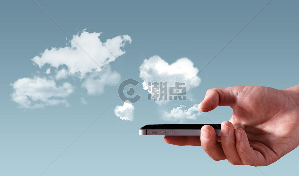 手机里的云图片素材免费下载