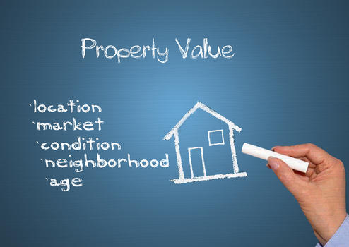房地产物业价值的概念图片素材免费下载
