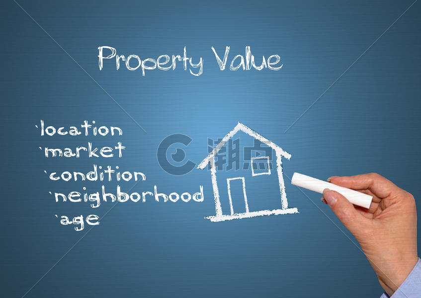 房地产物业价值的概念图片素材免费下载