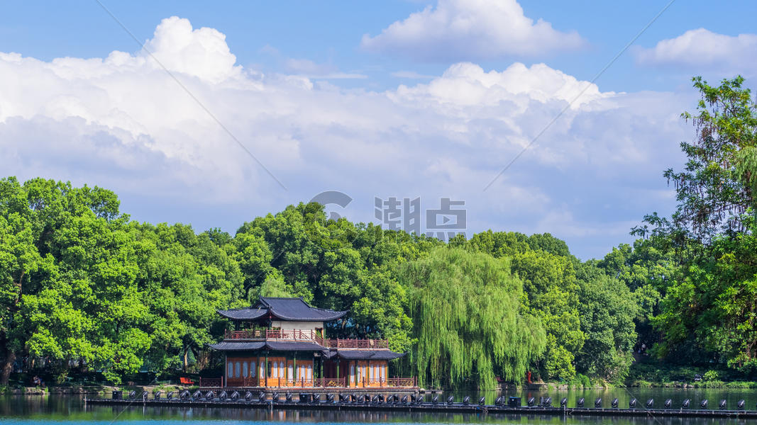 杭州西湖景色图片素材免费下载
