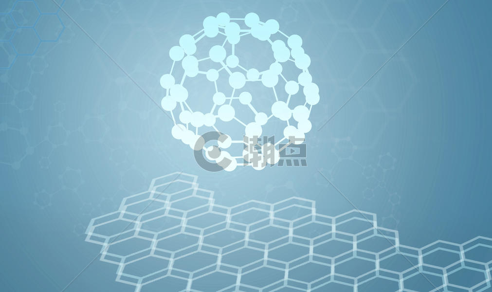结构分子科技背景图片素材免费下载