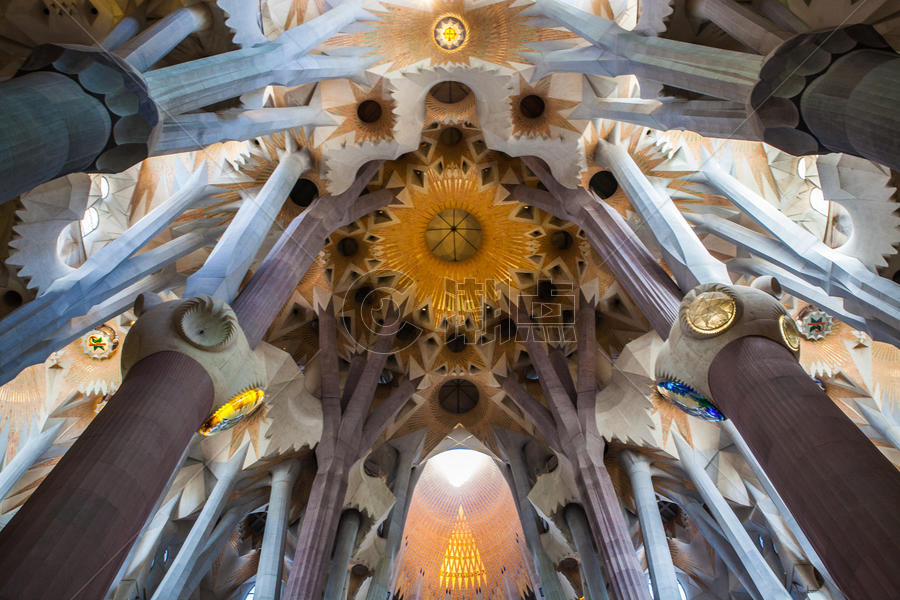 巴塞罗那圣家族大教堂图片素材免费下载