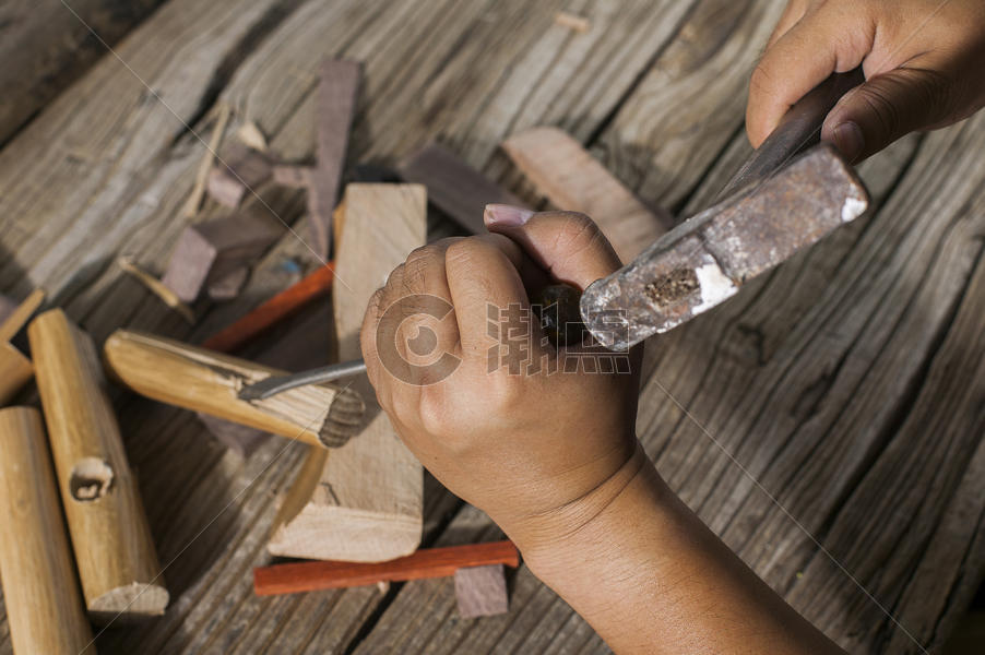 木匠工具和木料图片素材免费下载