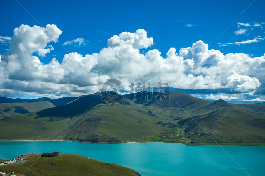 西藏羊湖羊卓雍措图片素材免费下载