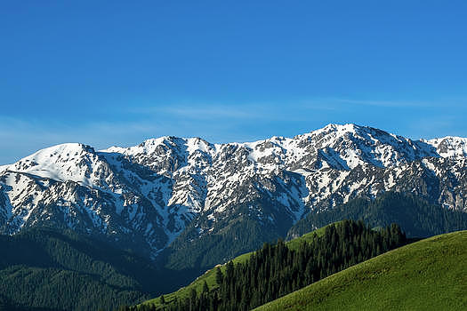 新疆肯斯瓦特湖图片素材免费下载