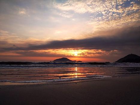 象山海边日落傍晚景色图片素材免费下载
