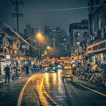 上海街景图片素材免费下载