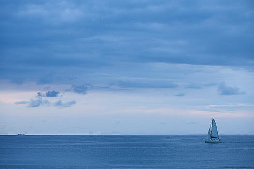 旅行中海上的帆船图片素材免费下载