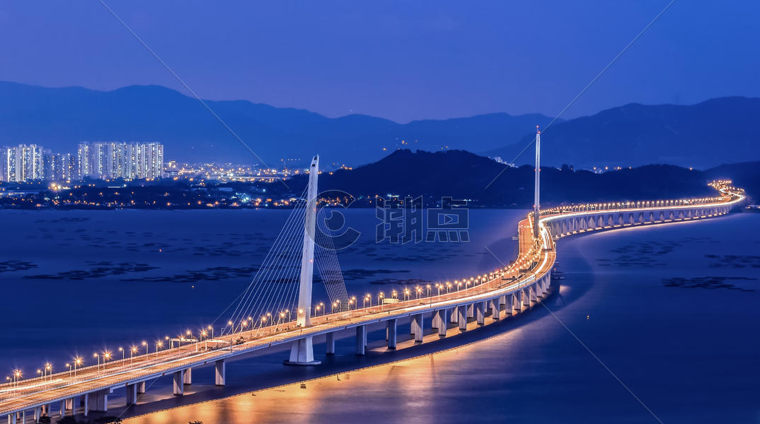 深圳湾大桥图片素材免费下载