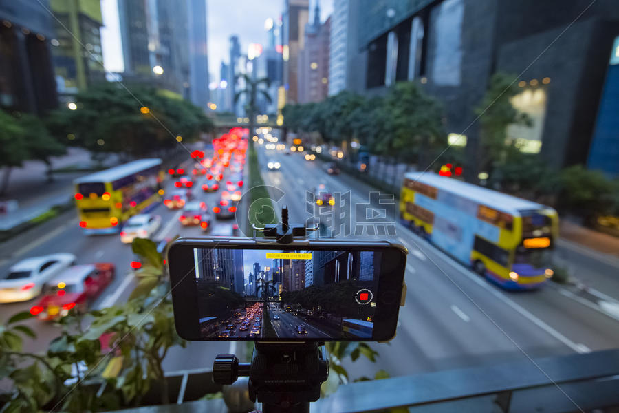 手机拍香港街景图片素材免费下载
