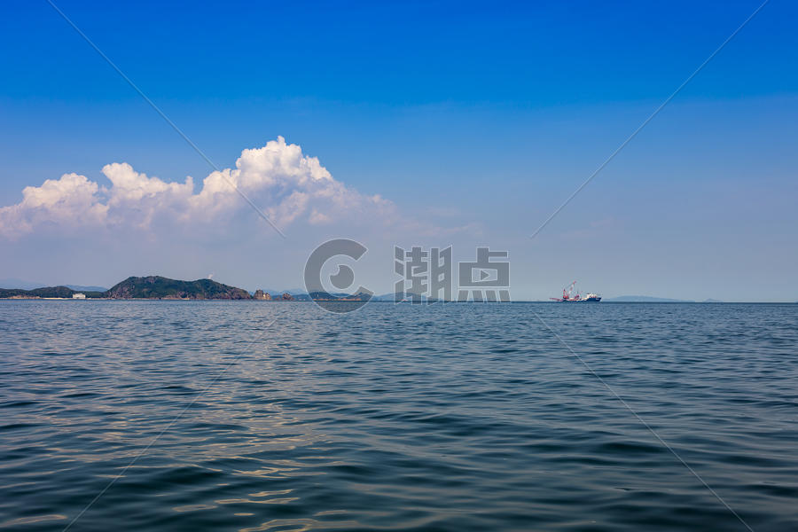 美丽的深圳大海图片素材免费下载