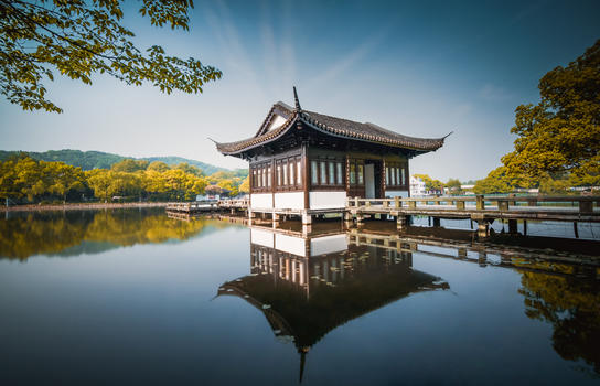 杭州西湖风景图片素材免费下载