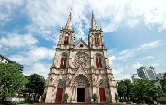 广州石室圣心大教堂图片素材免费下载