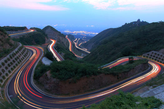西安最美公路图片素材免费下载