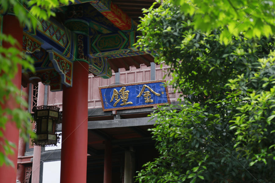 禅意古风寺院建筑图片素材免费下载
