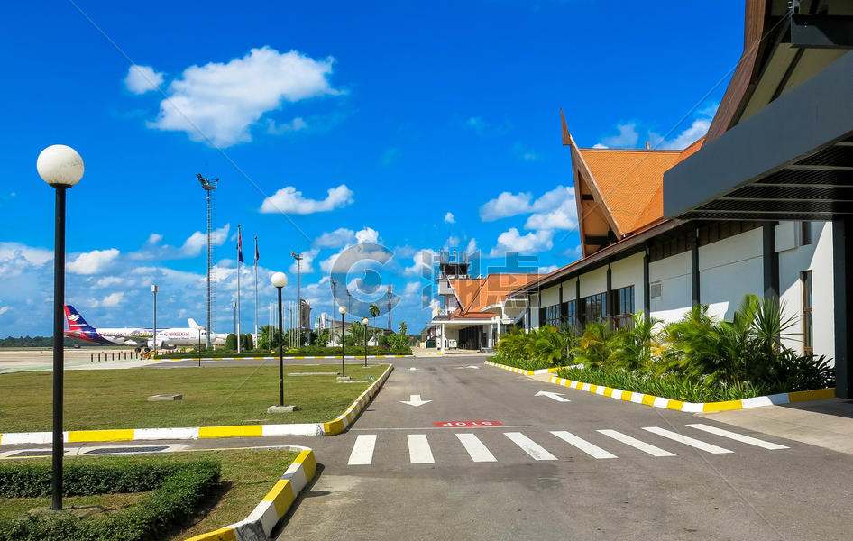 柬埔寨机场图片素材免费下载