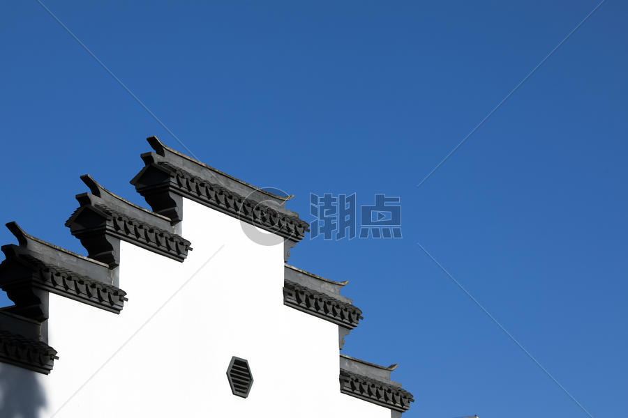 中国元素徽派建筑图片素材免费下载
