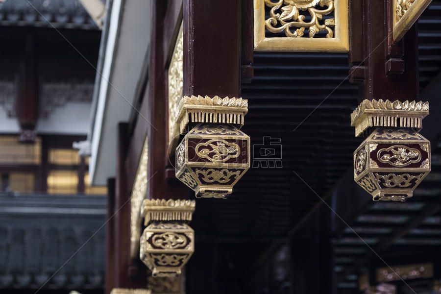 中国风的古建筑楼宇图片素材免费下载