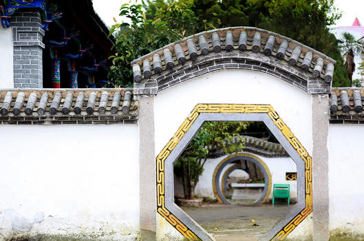 中国传统庭院图片素材免费下载