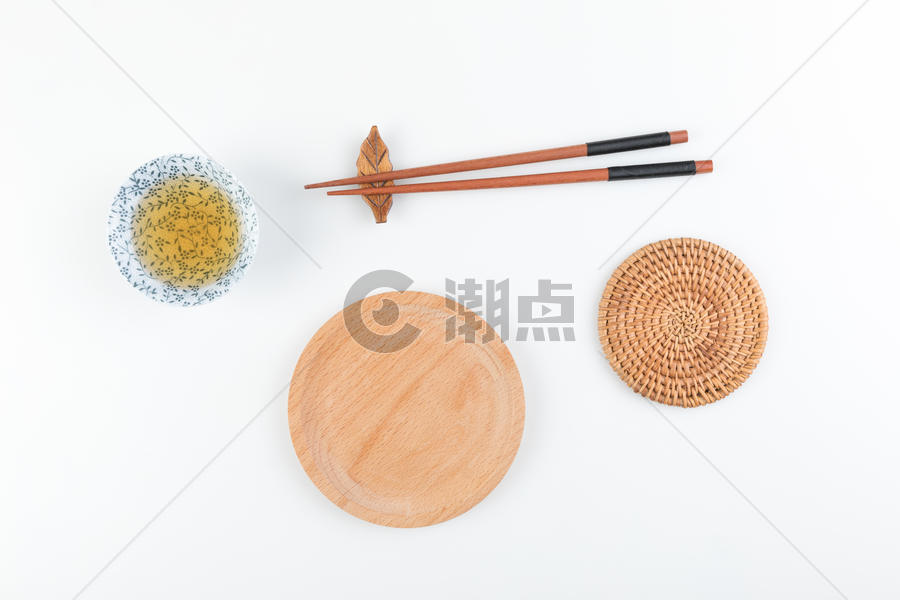 中国风中秋盘子素材摆拍图片素材免费下载