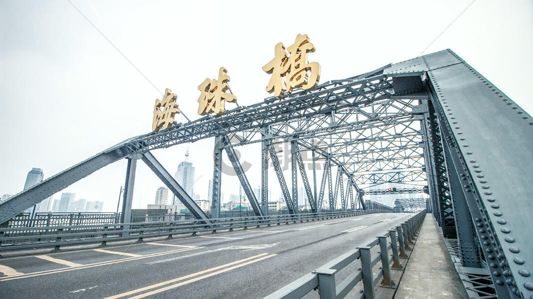 海珠钢铁大桥图片素材免费下载