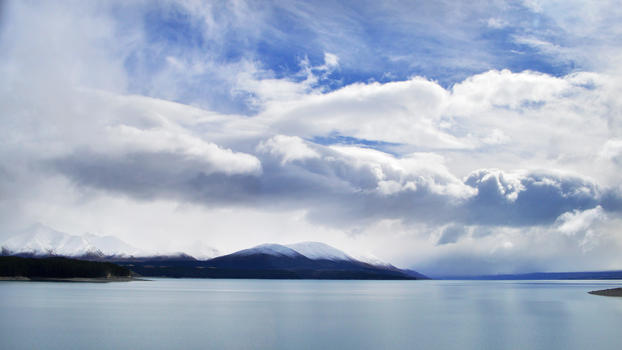 新西兰皇后镇唯美自然风光照图片素材免费下载