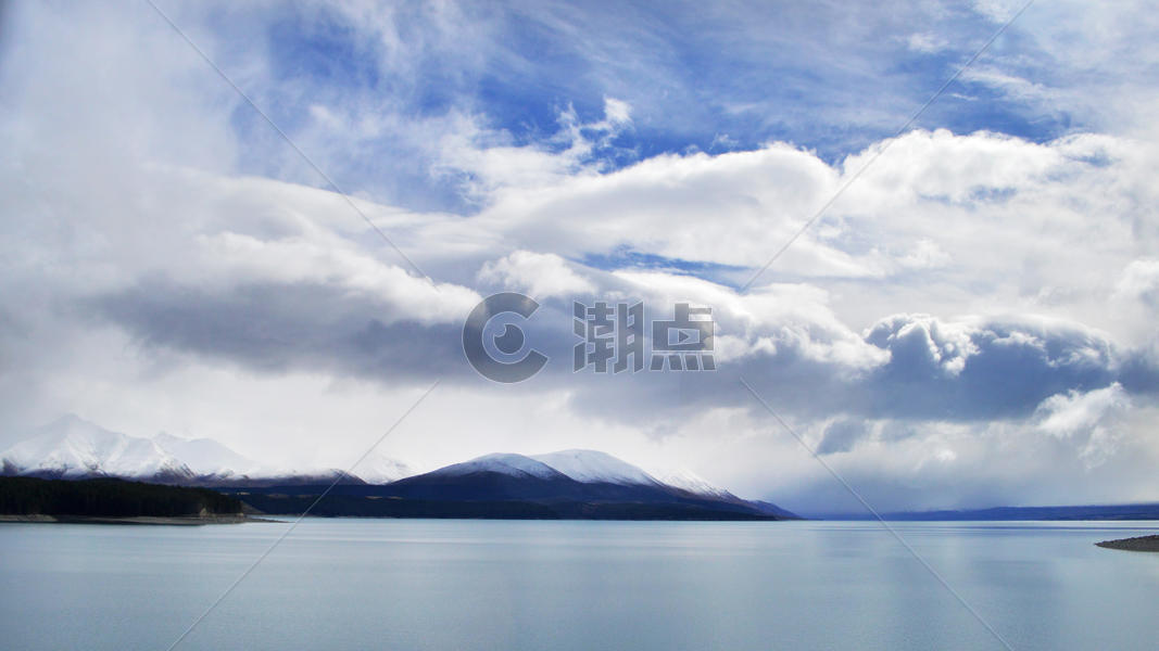 新西兰皇后镇唯美自然风光照图片素材免费下载