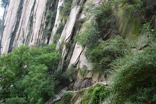 陕西西岳实拍自然风景照图片素材免费下载