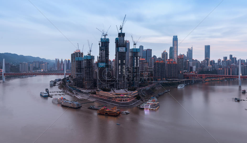 重庆渝中半岛城市景观图片素材免费下载