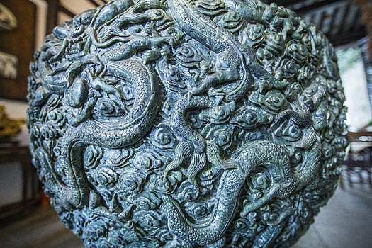 中国元素石雕龙图片素材免费下载