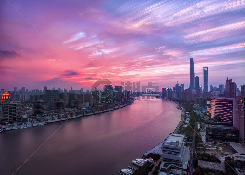 上海外滩城市建筑风光图片素材免费下载