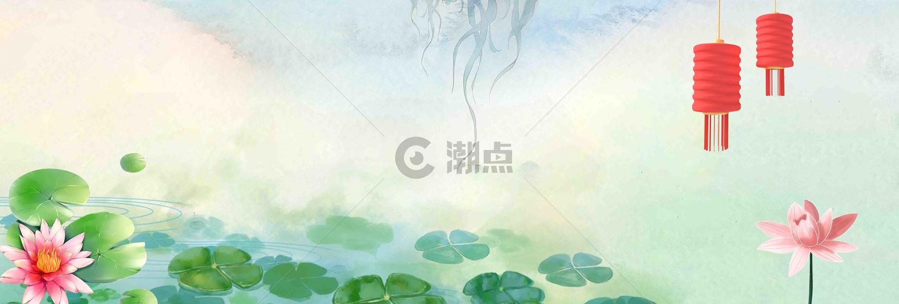 中国风文艺背景图片素材免费下载