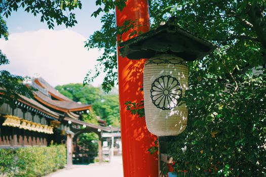 日本下鸭神社门口图片素材免费下载
