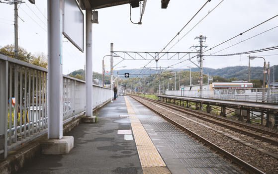 日本铁路线图片素材免费下载