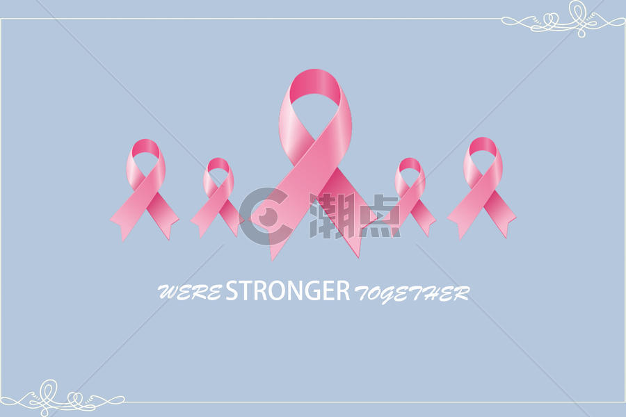 乳腺癌粉丝带图片素材免费下载