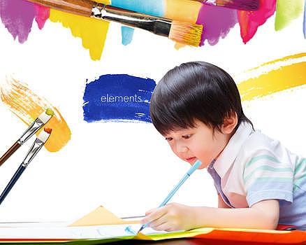 儿童美术教育图片素材免费下载