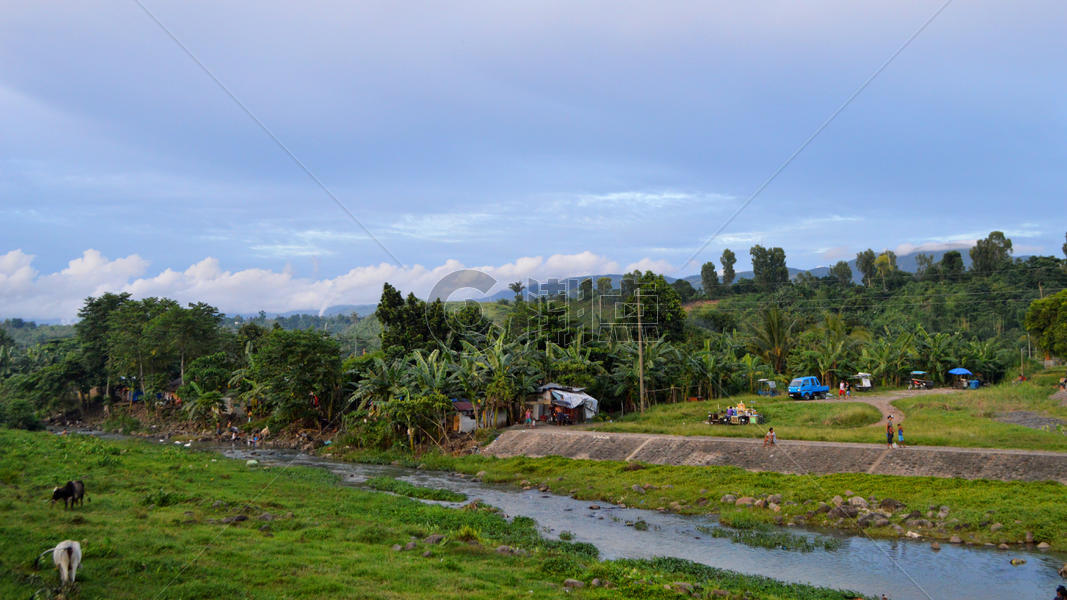 菲律宾米沙鄢群岛奥尔莫克Ormoc乡村自然风光图片素材免费下载