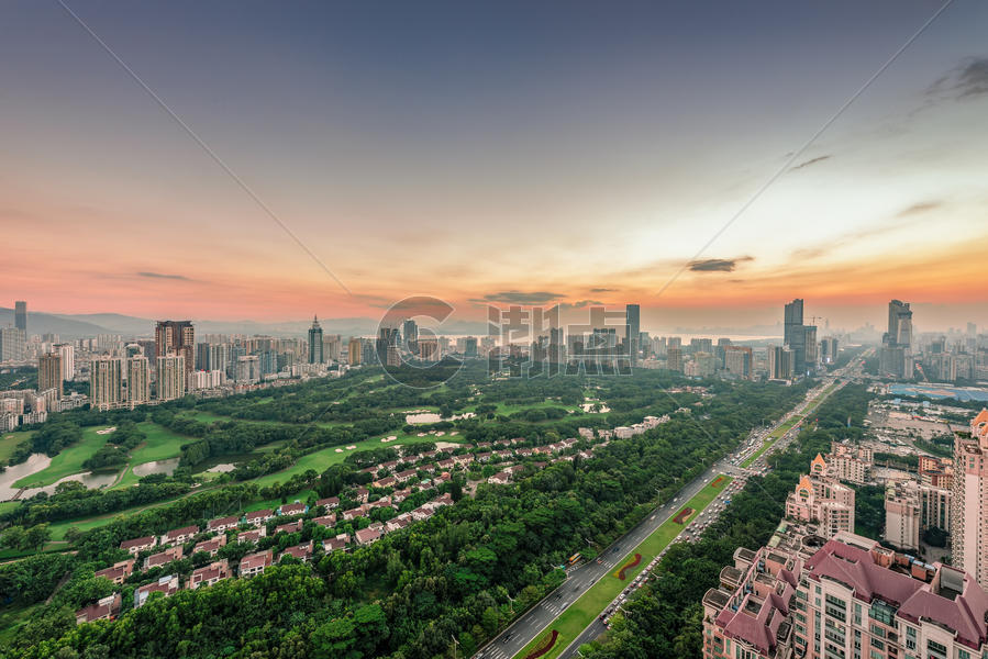 深圳城市建筑城央图片素材免费下载