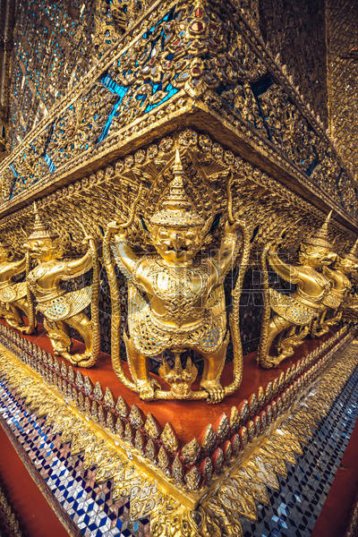 泰国大皇宫的雕塑图片素材免费下载