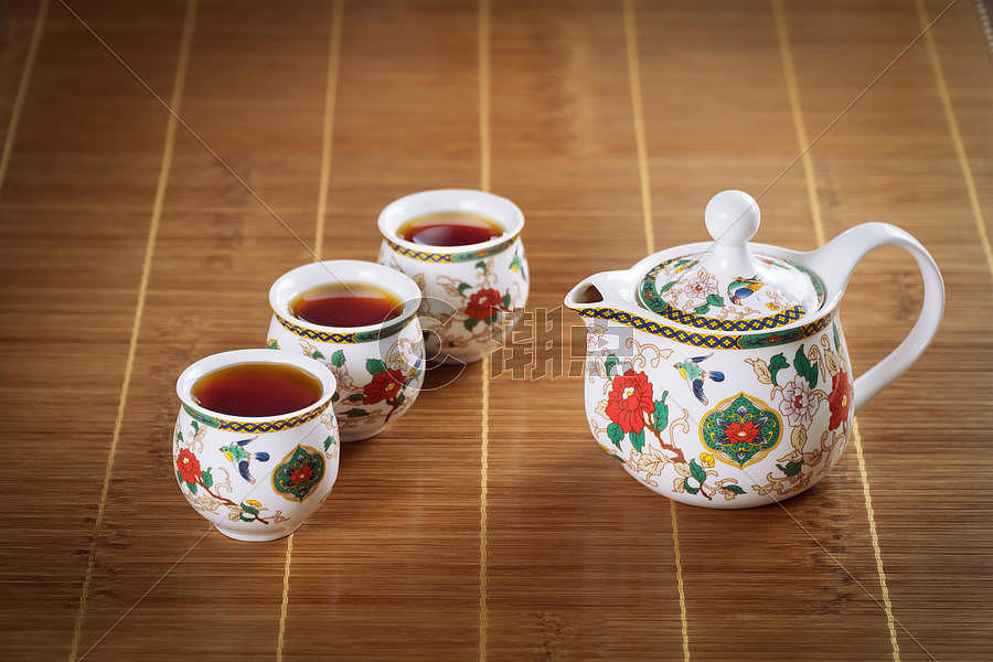 茶道瓷器茶壶图片素材免费下载